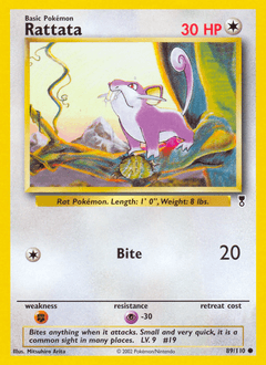 Rattata 89 — Legendary Collection
