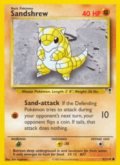 Sandshrew 91 — Legendary Collection