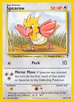 Spearow 94/110 — Legendary Collection