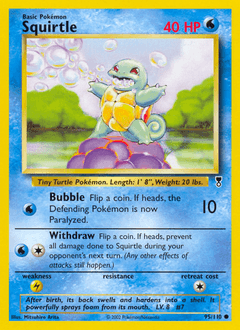 Squirtle 95/110 — Legendary Collection