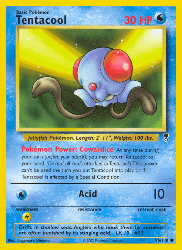Carta Tentacool 96/110 do set Legendary Collection — Pokémon TCG | Bynx