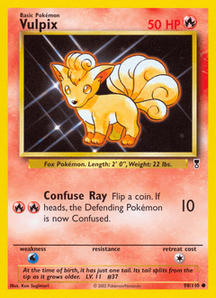 Vulpix 98 — Legendary Collection
