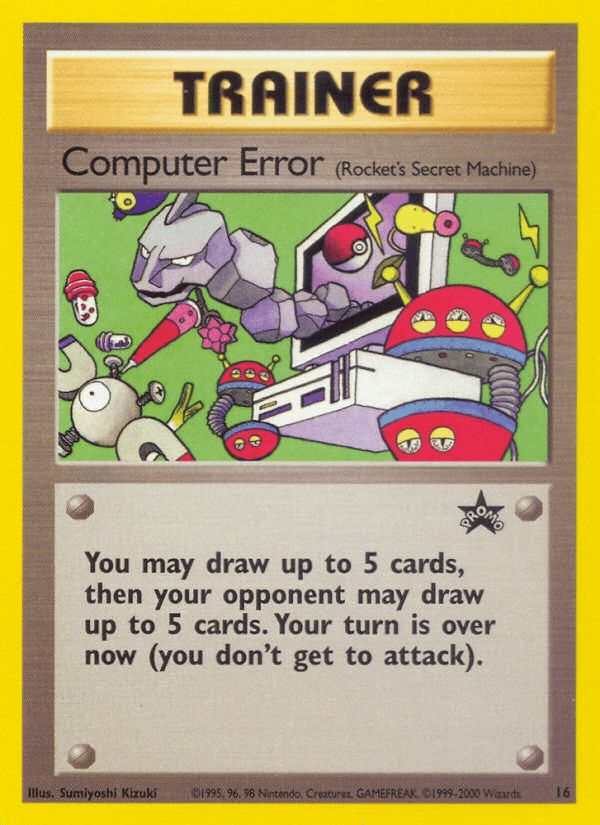 Carta Computer Error 16/53 do set Wizards Black Star Promos — Pokémon TCG | Bynx