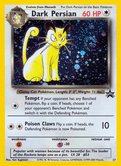 Dark Persian 17 — Wizards Black Star Promos