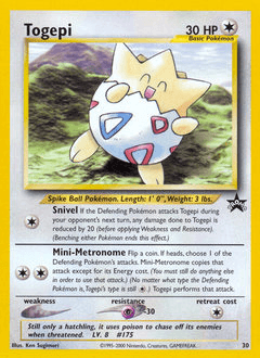 Togepi 30 — Wizards Black Star Promos