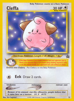 Cleffa 31 — Wizards Black Star Promos