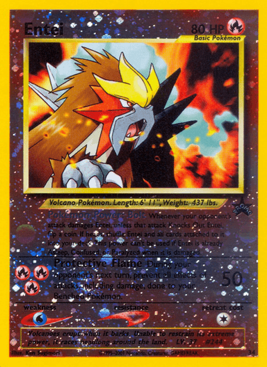 Carta Entei 34/53 do set Wizards Black Star Promos — Pokémon TCG | Bynx