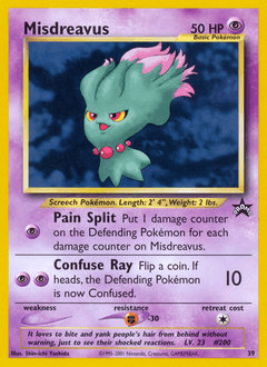 Misdreavus 39 — Wizards Black Star Promos