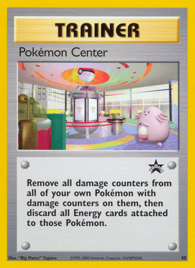 Carta Pokémon Center 40/53 do set Wizards Black Star Promos — Pokémon TCG | Bynx