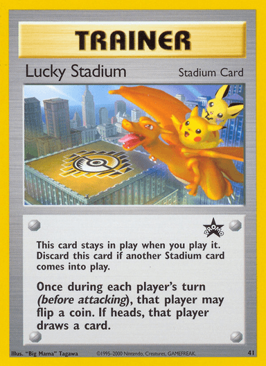 Carta Lucky Stadium 41/53 do set Wizards Black Star Promos — Pokémon TCG | Bynx