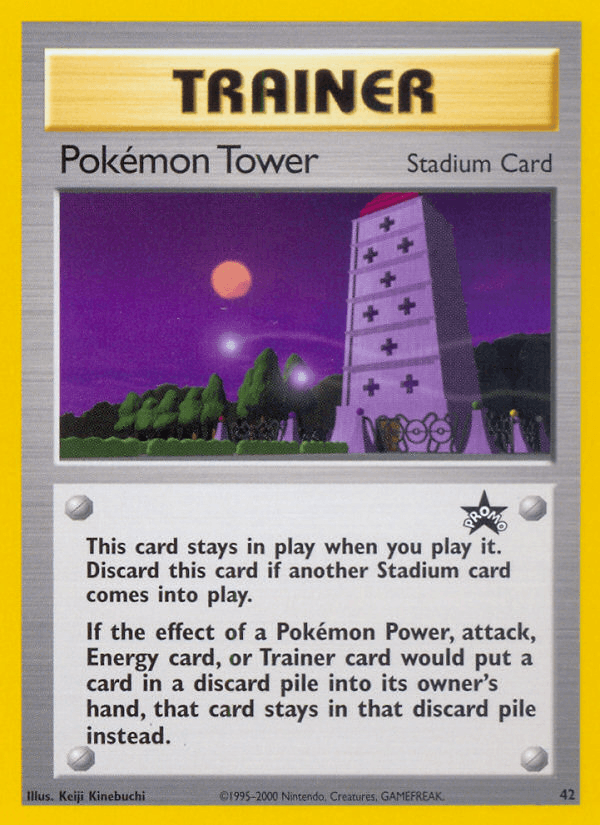Carta Pokémon Tower 42/53 do set Wizards Black Star Promos — Pokémon TCG | Bynx