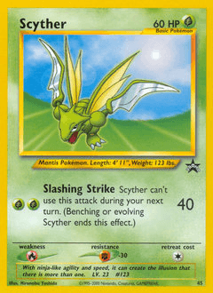 Scyther 45 — Wizards Black Star Promos