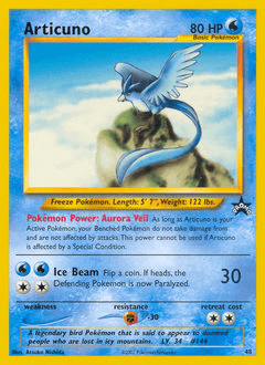 Articuno 48 — Wizards Black Star Promos