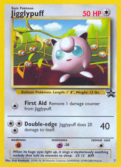 Jigglypuff 7 — Wizards Black Star Promos