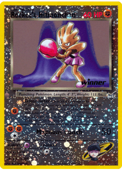 Carta Rocket's Hitmonchan 9 do set Best of Game — Pokémon TCG | Bynx