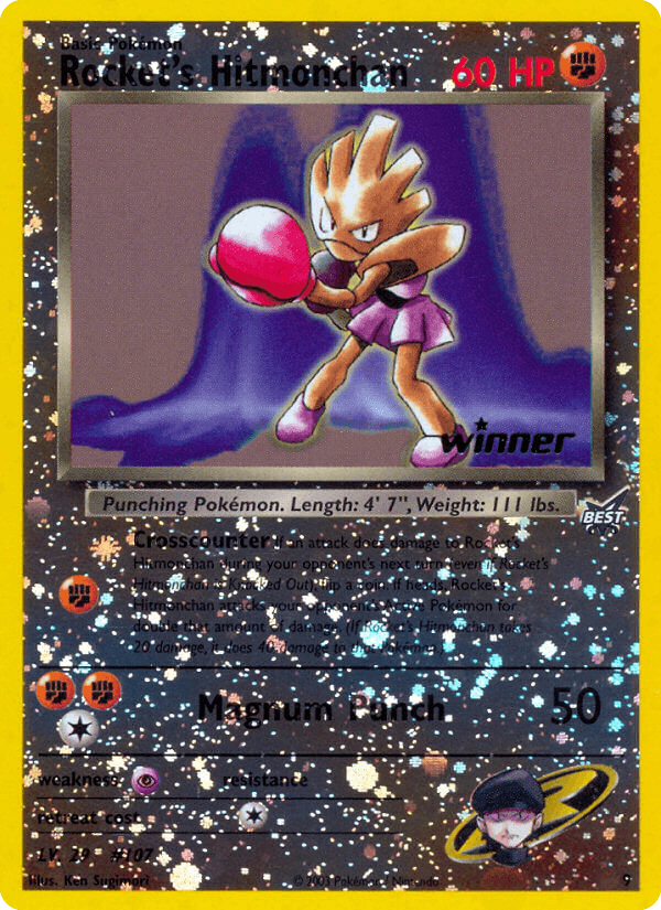 Carta Rocket's Hitmonchan 9/9 do set Best of Game — Pokémon TCG | Bynx