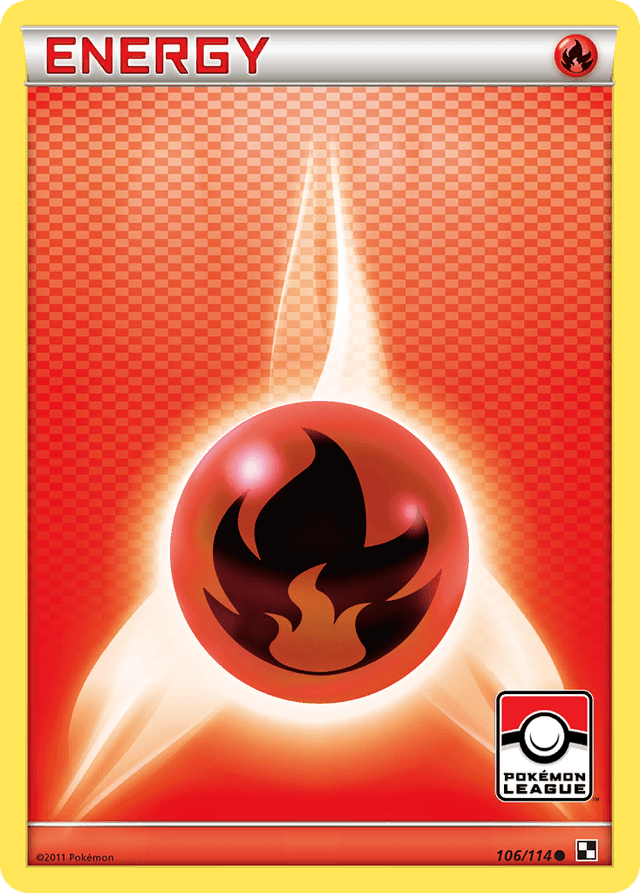 Carta Fire Energy 106/114 do set Black & White — Pokémon TCG | Bynx