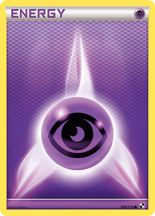Carta Psychic Energy 109/114 do set Black & White — Pokémon TCG | Bynx