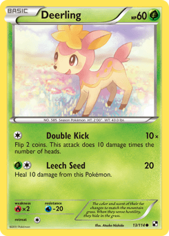 Deerling 13/114 — Black & White