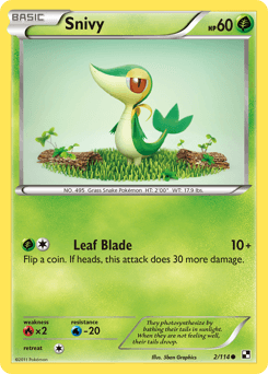 Snivy 2 — Black & White