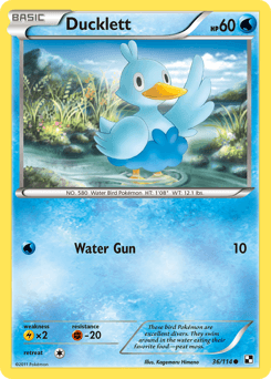 Ducklett 36 — Black & White