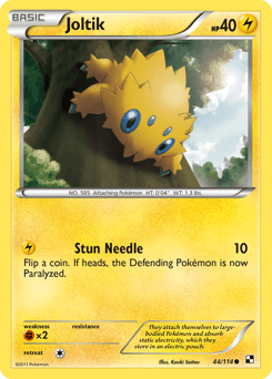 Joltik 44/114 — Black & White