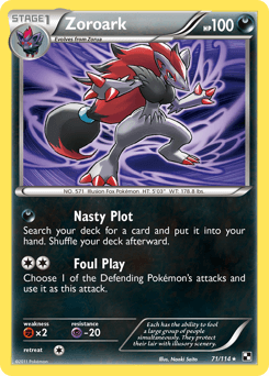 Zoroark 71 — Black & White