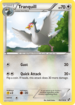 Tranquill 85 — Black & White