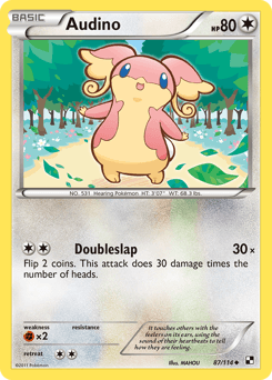 Audino 87 — Black & White