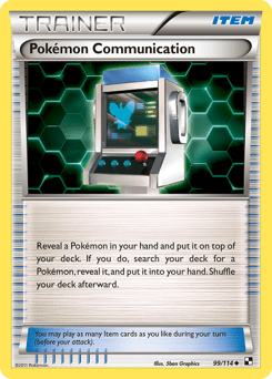 Pokémon Communication 99/114 — Black & White