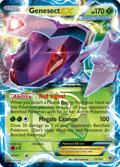 Genesect-EX 11 — Plasma Blast