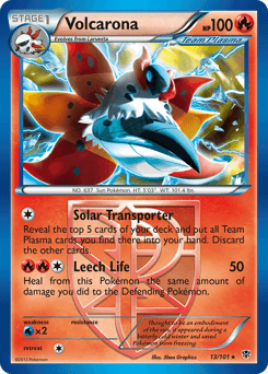Volcarona 13 — Plasma Blast