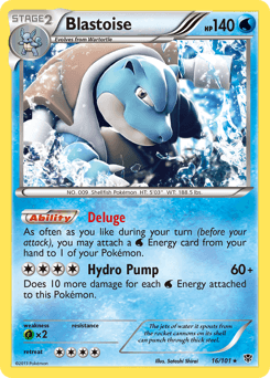 Blastoise 16 — Plasma Blast