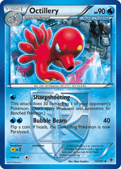 Octillery 19 — Plasma Blast