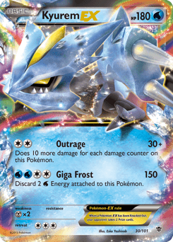 Kyurem-EX 30 — Plasma Blast