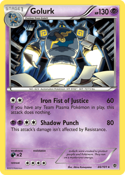 Golurk 46 — Plasma Blast