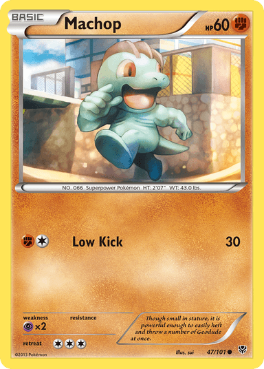 Carta Machop 47/101 do set Plasma Blast — Pokémon TCG | Bynx