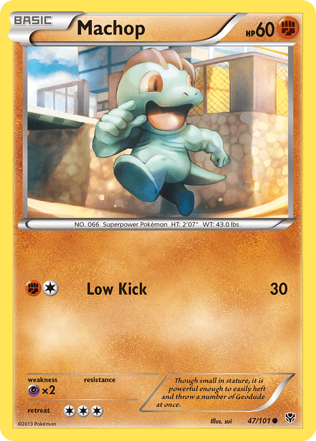 Carta Machop 47/101 do set Plasma Blast — Pokémon TCG | Bynx