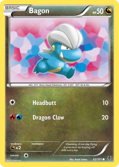 Carta Bagon 62/101 do set Plasma Blast — Pokémon TCG | Bynx