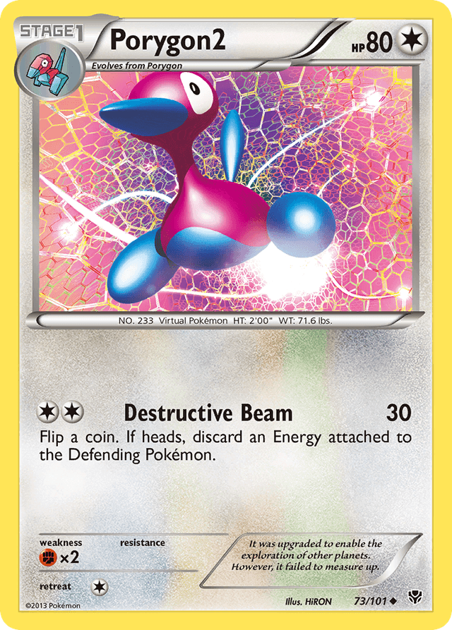 Carta Porygon2 73/101 do set Plasma Blast — Pokémon TCG | Bynx