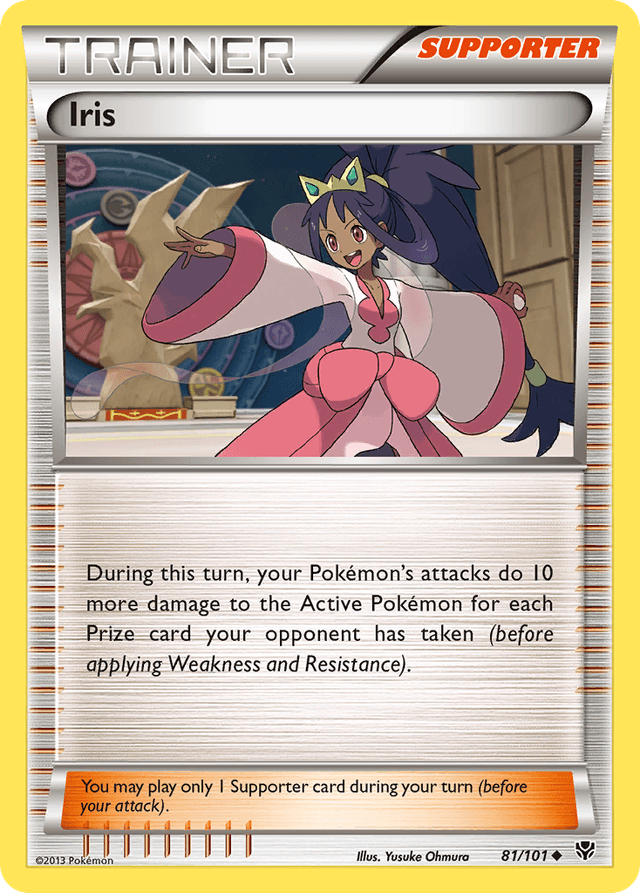 Carta Iris 81/101 do set Plasma Blast — Pokémon TCG | Bynx