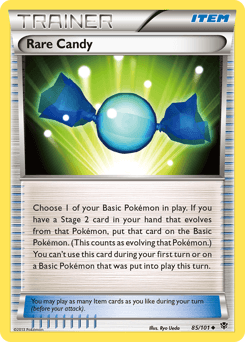 Rare Candy 85/101 — Explosão de Plasma