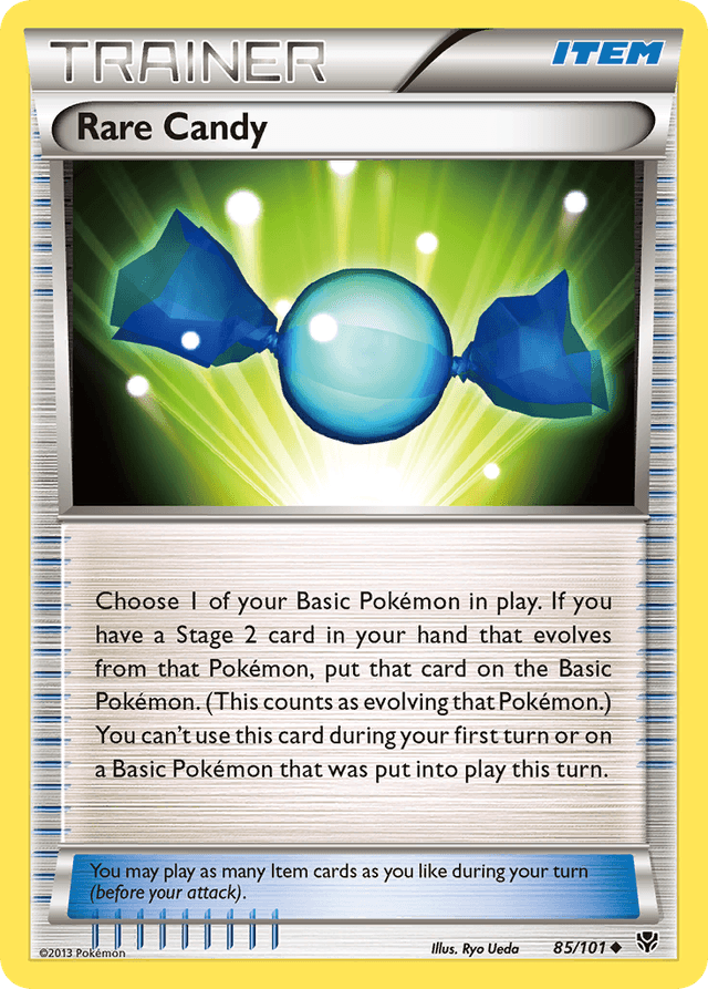 Carta Rare Candy 85/101 do set Plasma Blast — Pokémon TCG | Bynx