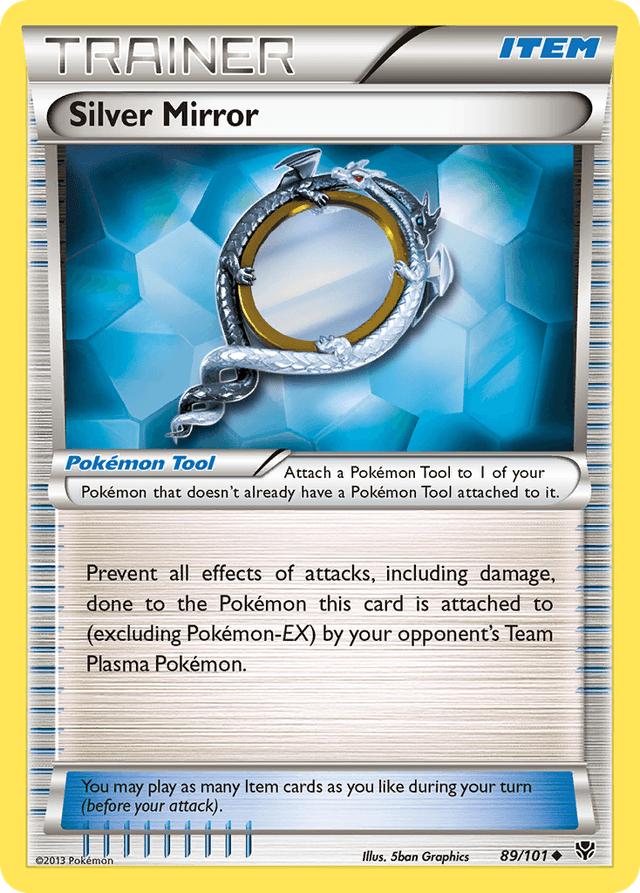 Carta Silver Mirror 89/101 do set Plasma Blast — Pokémon TCG | Bynx