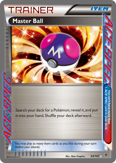 Carta Master Ball 94/101 do set Plasma Blast — Pokémon TCG | Bynx