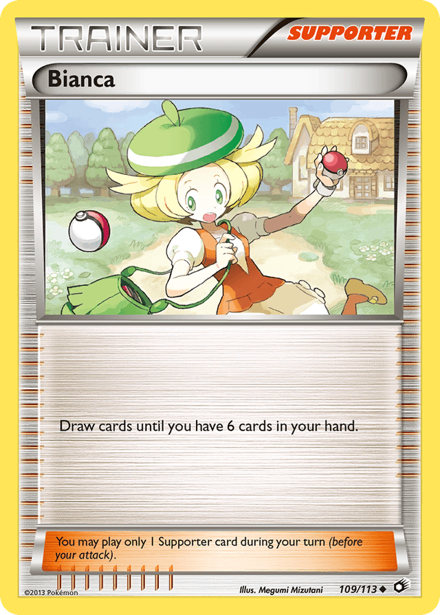 Carta Bianca 109/113 do set Legendary Treasures — Pokémon TCG | Bynx
