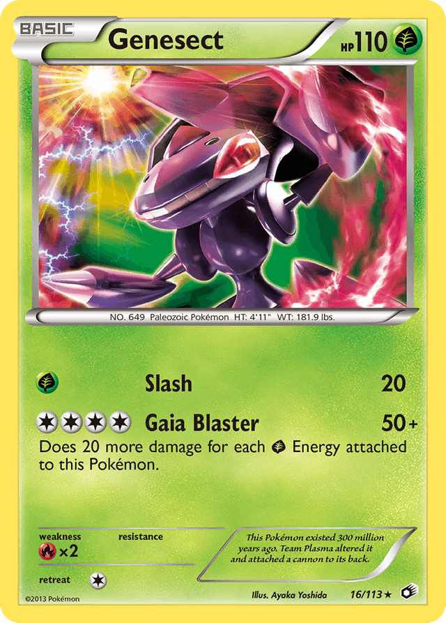 Carta Genesect 16/113 do set Legendary Treasures — Pokémon TCG | Bynx