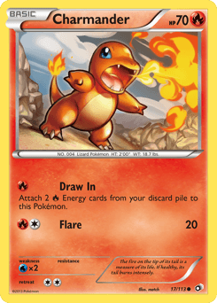 Charmander 17 — Legendary Treasures