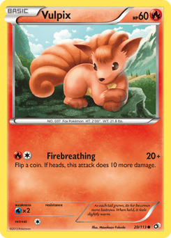 Vulpix 20 — Legendary Treasures