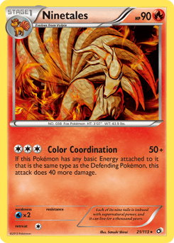 Ninetales 21 — Legendary Treasures
